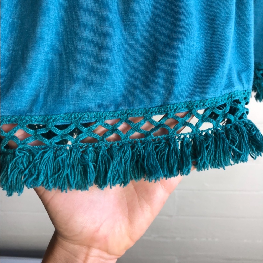 NWT Umgee Ombré Open Shoulder dress - Picture 4 of 8